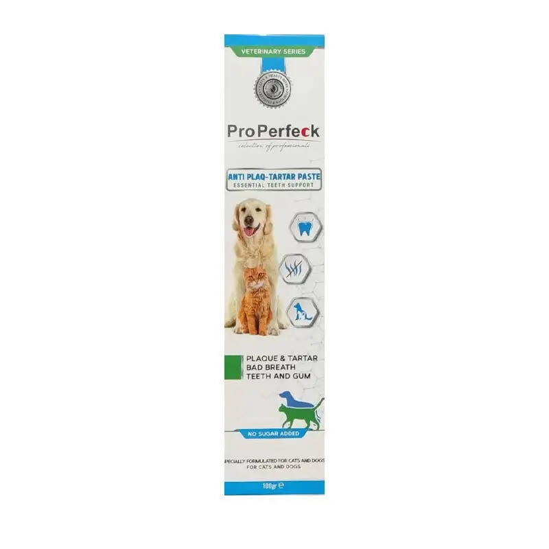 خمیر دندان خوراکی سگ و گربه پروپرفک Properfeck ضد پلاک