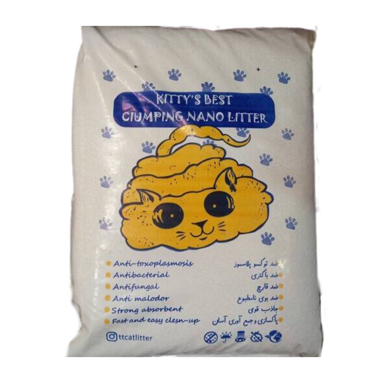 خاک گربه تی تی گرانول ساده