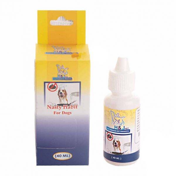 قطره ضد مدفوع خواری سگ برند H&J